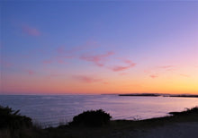 Load image into Gallery viewer, Sunset over the sea. A view from Highcliffe.
